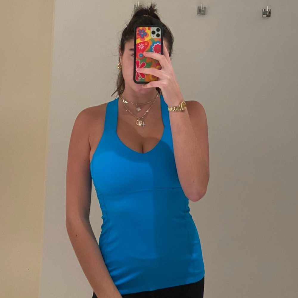 Lululemon thick strap athletic top